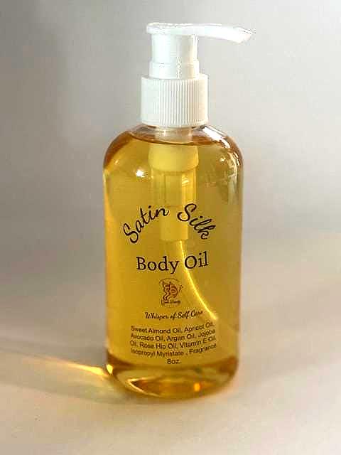 Quiet Beauty Satin and Silk Body Oil