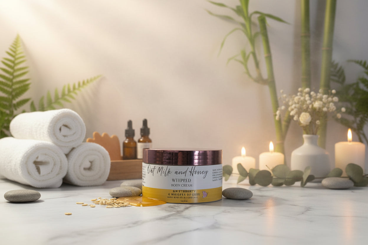 Oat Milk and Honey Whipped Body Cream