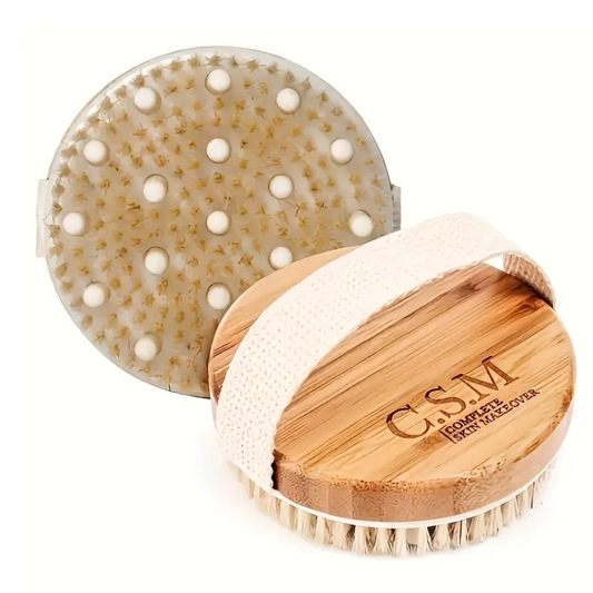 Exfoliating Brush With Massage Nodule Scrubber For Shower and Bath