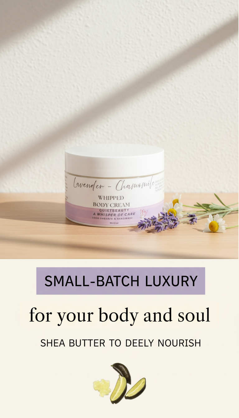 Lavender and Chamomile Whipped Body Cream