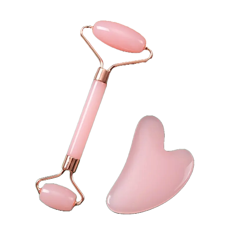 Facial Roller Set - Reduce puffiness and stimulate collagen production